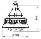 Explosion-Proof Light Size Specifications - Technical Specifications - 2