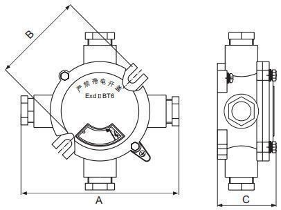 Explosion Proof Junction Box Size Specifications